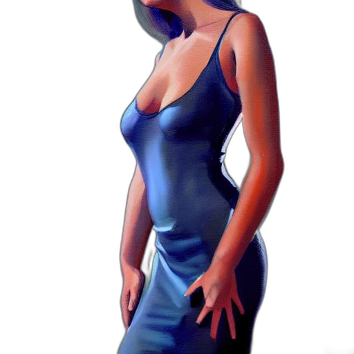dress, mask, jewelry, face transparent PNG cut-out