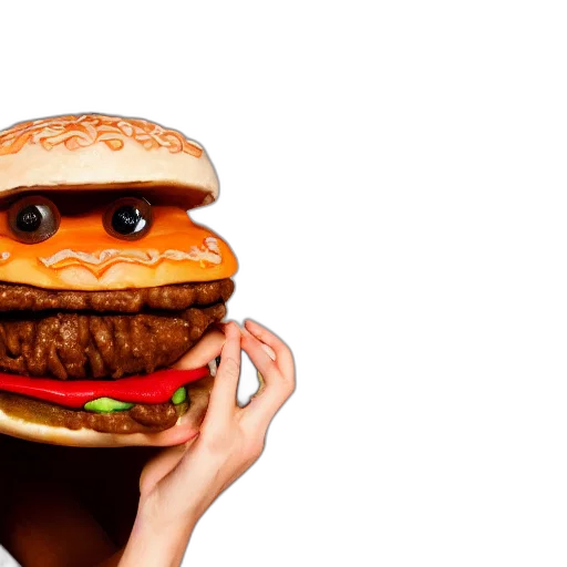food, face, animal, robot transparent PNG cut-out