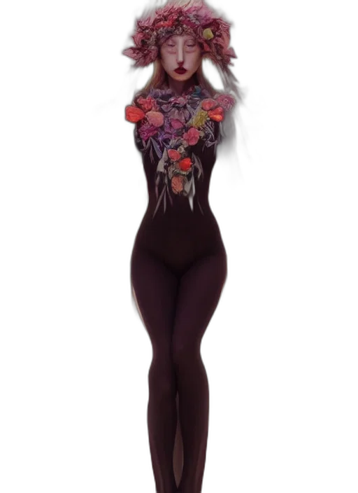dress, concept art, 3d render, cartoon transparent PNG cut-out