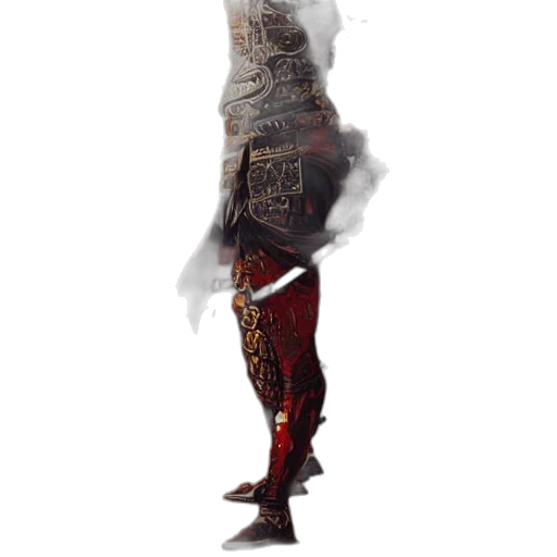 sword, staff, jacket, dragon, concept art, fantasy art, 3d render, pixel art transparent PNG cut-out