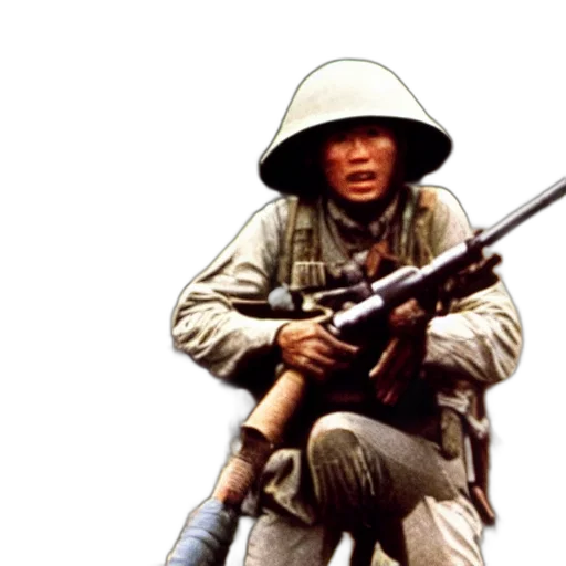 weapon, hat, jacket, concept art transparent PNG cut-out