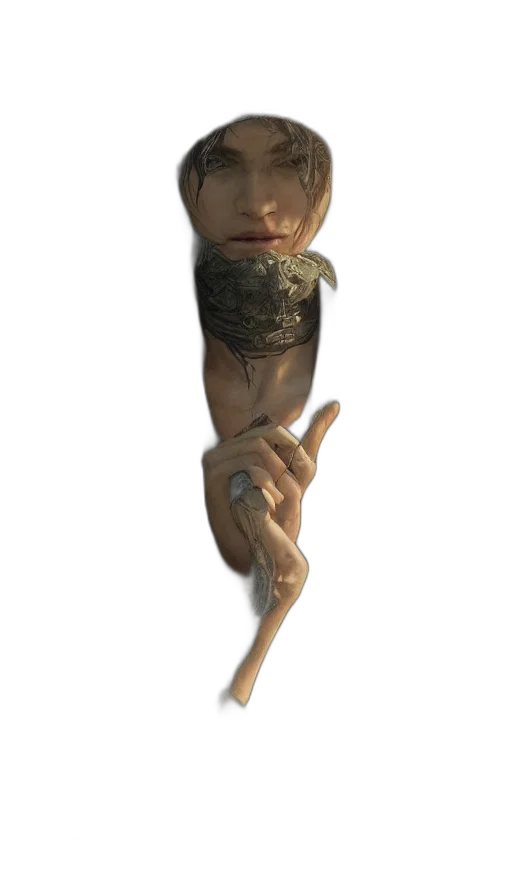 staff, creature, face, mask transparent PNG cut-out