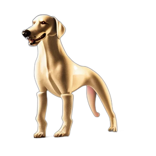 animal, creature, staff, 3d render, concept art, photorealistic, watercolor, golden transparent PNG cut-out