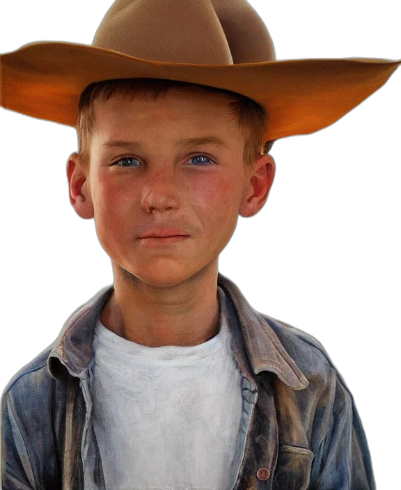 hat, face, mask, animal, photorealistic, oil painting, 3d render, concept art transparent PNG cut-out