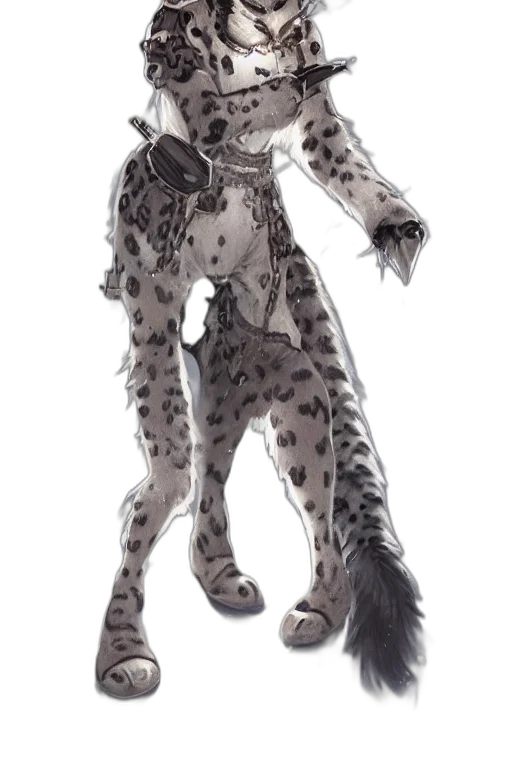 animal, creature, staff, jacket transparent PNG cut-out
