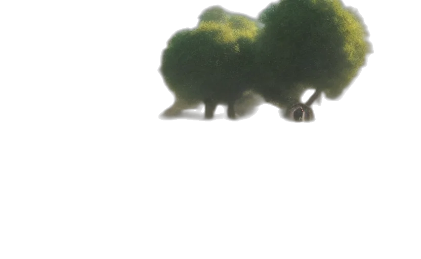tree, animal, creature, car, 3d render, concept art, photorealistic, pixel art transparent PNG cut-out