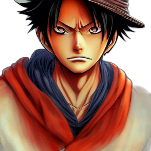 hat, face, anime, comic book art transparent PNG cut-out