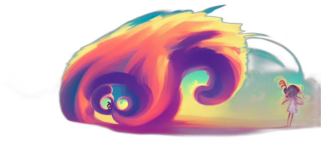 hair, dragon, car, mask transparent PNG cut-out