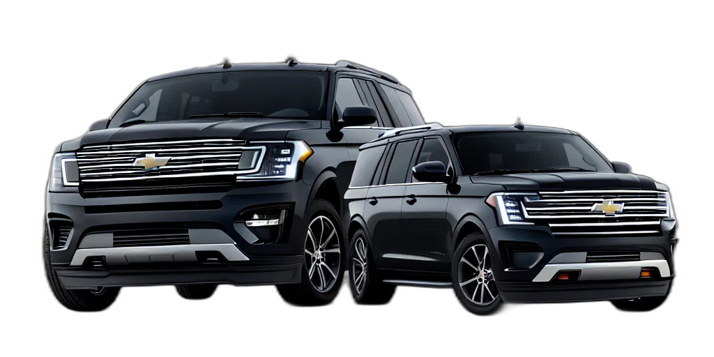 black, suv, inspired, chevrolet transparent PNG cut-out
