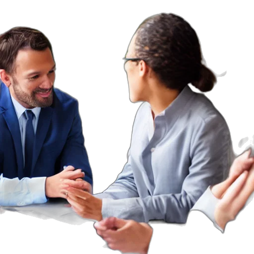 staff, jacket, people, business, meeting transparent PNG cut-out