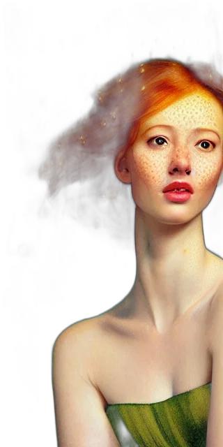 face, mask, jewelry, photorealistic, fantasy art, concept art, 3d render, outer space transparent PNG cut-out