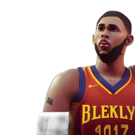 concept art, 3d render, photorealistic, cartoon, steve, curry, basketball, player transparent PNG cut-out