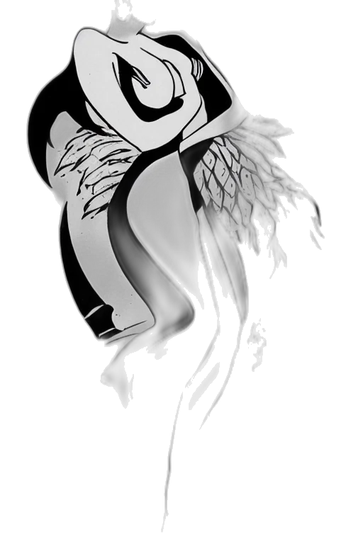staff, dragon, mask, crown transparent PNG cut-out