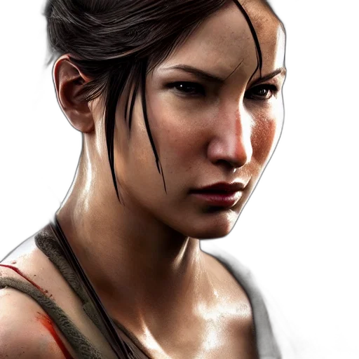 face, photorealistic, concept art, fantasy art transparent PNG cut-out