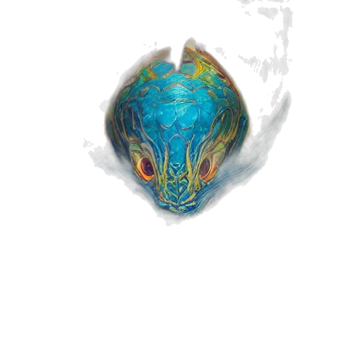 mask, dragon, creature, face transparent PNG cut-out