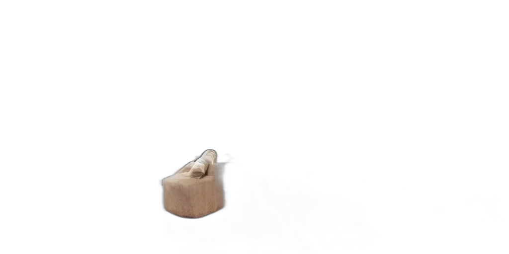 furniture, jewelry, shoes, bottle, 3d render, photorealistic, earth tones, modern transparent PNG cut-out