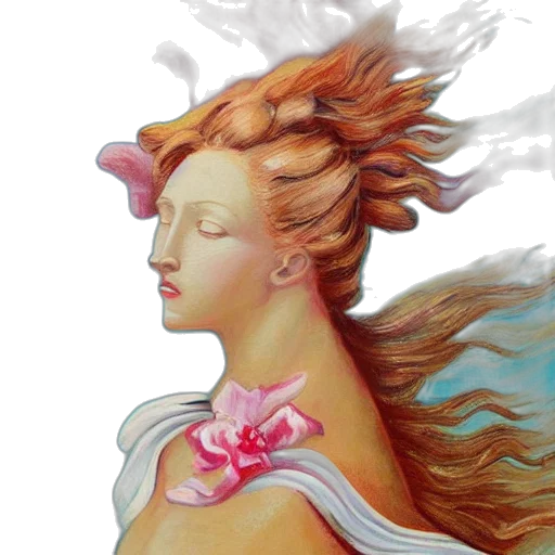 hair, crown, face, dress, oil painting, photorealistic, fantasy art, watercolor transparent PNG cut-out