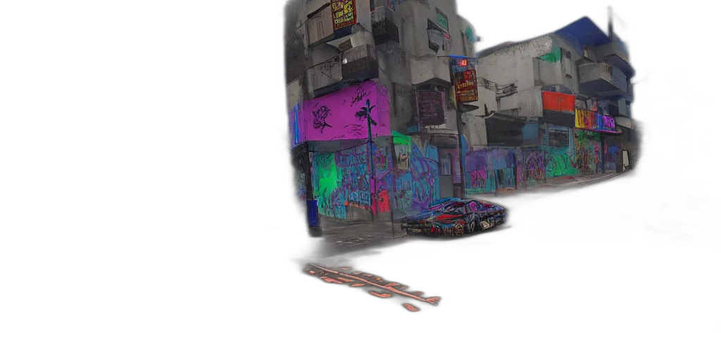 building, weapon, car, robot transparent PNG cut-out