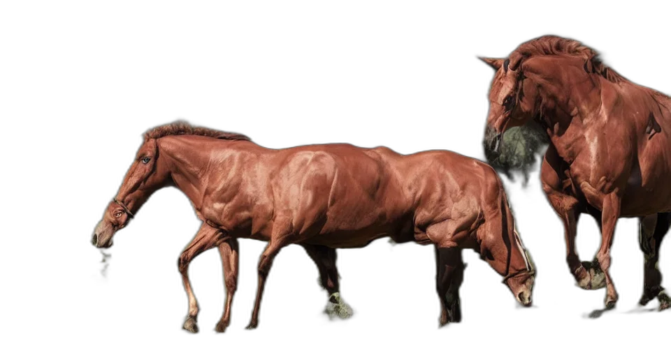 animal, creature, photorealistic, concept art, 3d render, watercolor, gruawbowhorse transparent PNG cut-out