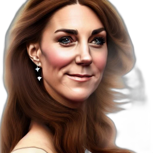 face, crown, jewelry, photorealistic transparent PNG cut-out