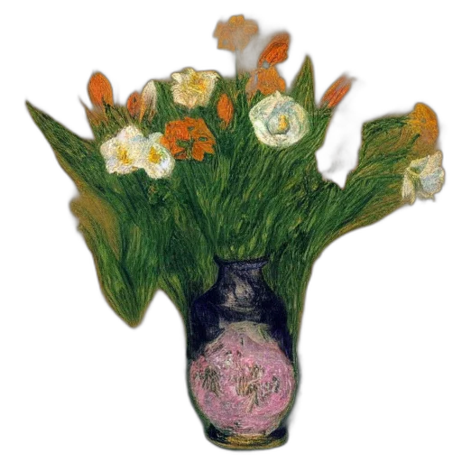 flower, crown, hat, jewelry, photorealistic, oil painting, watercolor, freesia transparent PNG cut-out