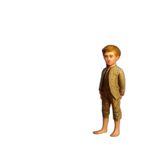 jacket, staff, creature, animal, 3d render, concept art, pixel art, photorealistic transparent PNG cut-out