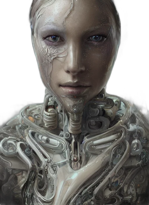 robot, face, creature, mask transparent PNG cut-out