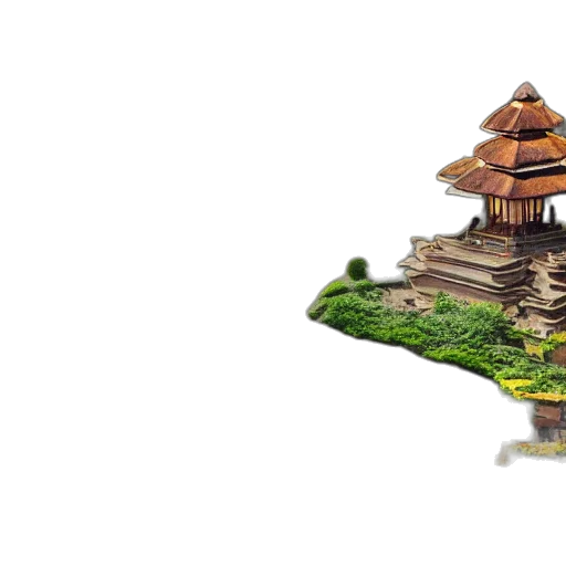 3d render, pixel art, concept art, photorealistic transparent PNG cut-out