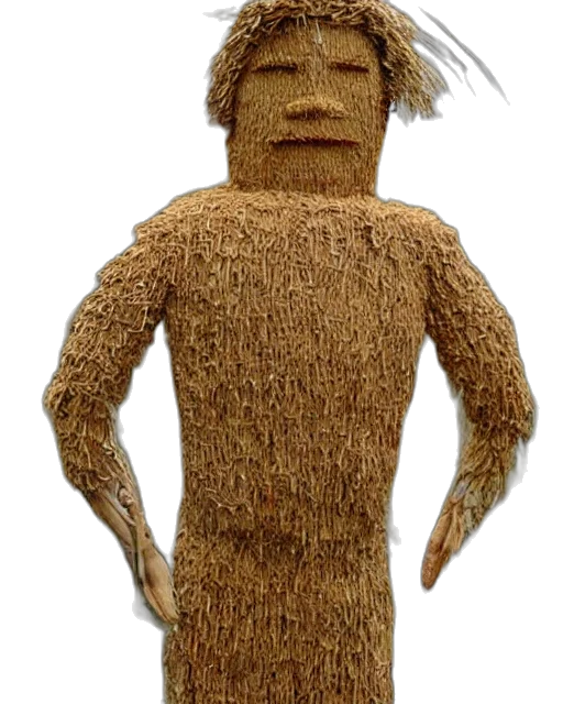 hair, mask, staff, dress, 3d render, concept art, john, barleycorn transparent PNG cut-out