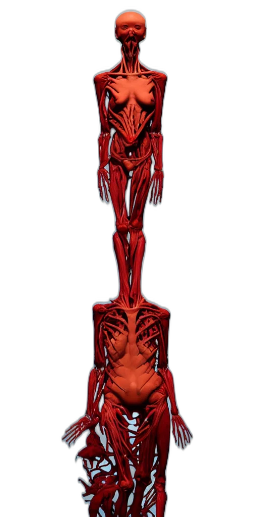 robot, creature, dress, staff transparent PNG cut-out