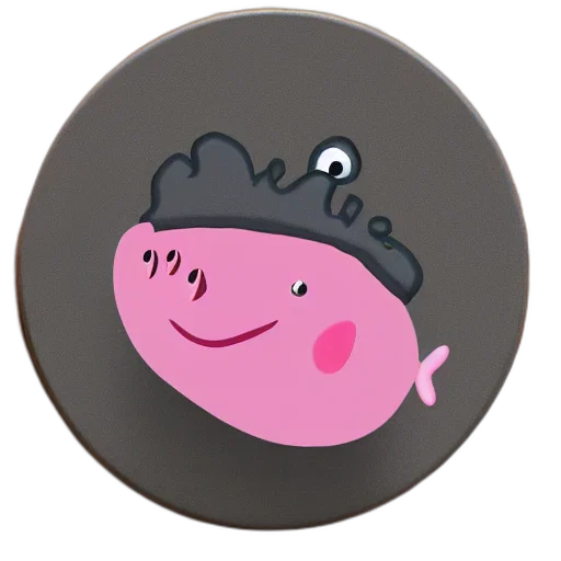 hat, creature, crown, animal, concept art, cartoon, photorealistic, 3d render transparent PNG cut-out