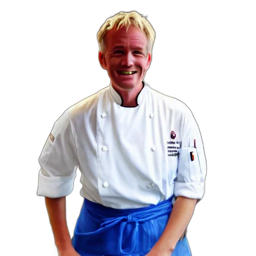 staff, chef, anime, girl transparent PNG cut-out