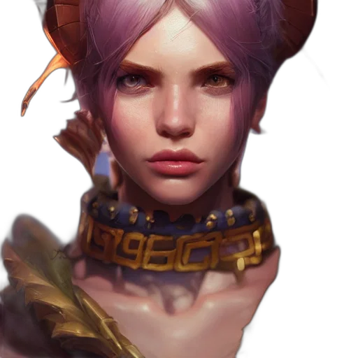 face, crown, jewelry, staff, fantasy art, concept art, photorealistic, cyberpunk transparent PNG cut-out