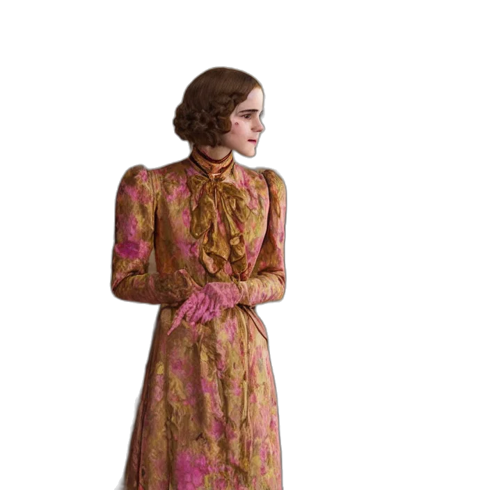 dress, staff, jacket, concept art transparent PNG cut-out