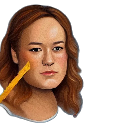 face, hair, photorealistic, concept art transparent PNG cut-out