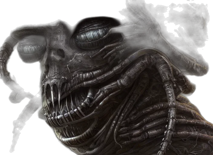 creature, mask, face, robot transparent PNG cut-out