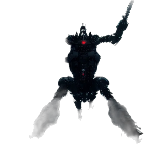 robot, weapon, dragon, creature, concept art, fantasy art, pixel art, 3d render transparent PNG cut-out