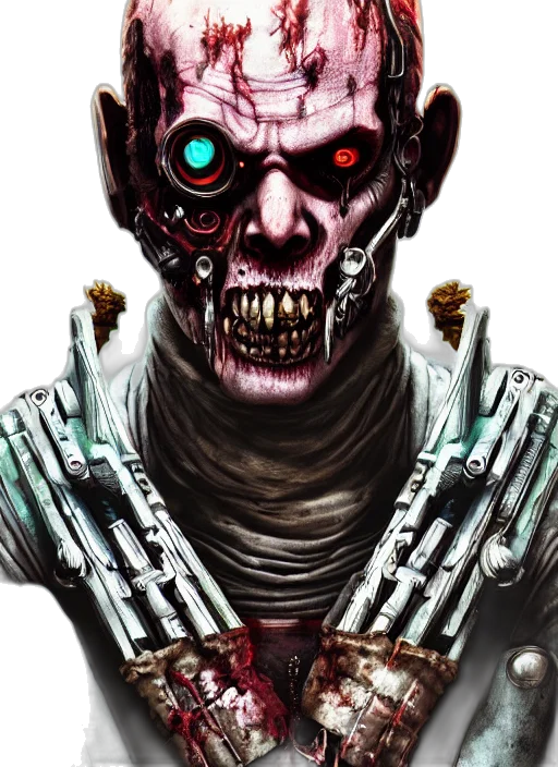 robot, face, concept art, comic book art transparent PNG cut-out