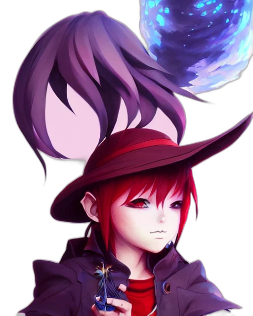 hat, staff, dragon, weapon, fantasy art, concept art, pixel art, anime transparent PNG cut-out