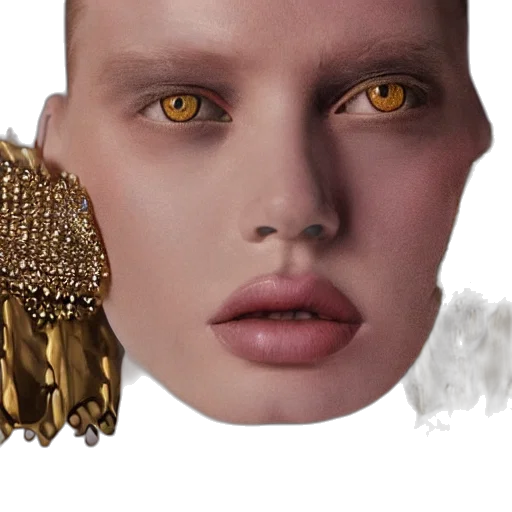 jewelry, mask, face, crown, photorealistic, 3d render, fantasy art, concept art transparent PNG cut-out