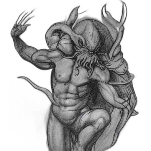 creature, mask, dragon, animal, concept art, pencil sketch, fantasy art, comic book art transparent PNG cut-out