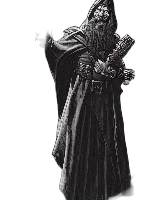 staff, sword, jacket, weapon, concept art, fantasy art, comic book art, pixel art transparent PNG cut-out