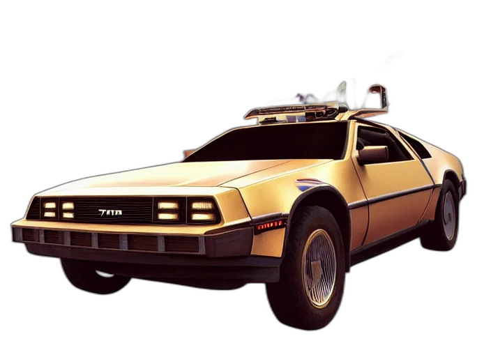 car, robot, concept art, 3d render transparent PNG cut-out