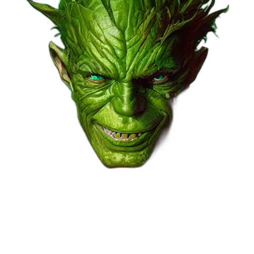 mask, face, creature, staff, photorealistic, 3d render, concept art, fantasy art transparent PNG cut-out
