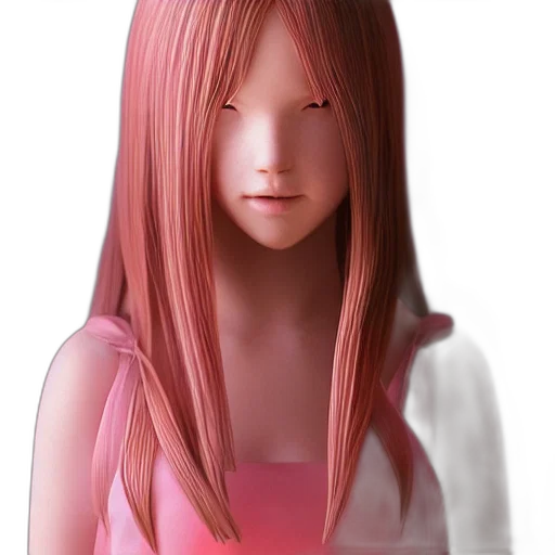 face, hair, mask, dress transparent PNG cut-out