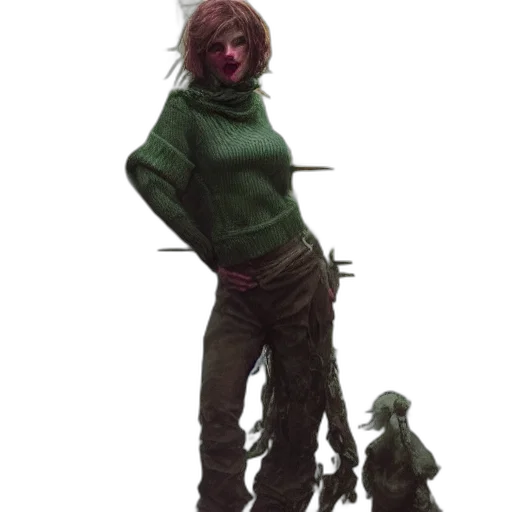 creature, staff, weapon, concept art transparent PNG cut-out