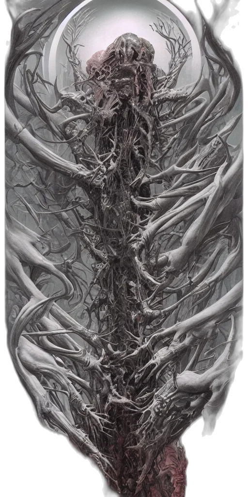 tree, dragon, crown, hair transparent PNG cut-out