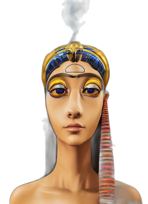jewelry, mask, face, crown, photorealistic, 3d render, concept art, fantasy art transparent PNG cut-out