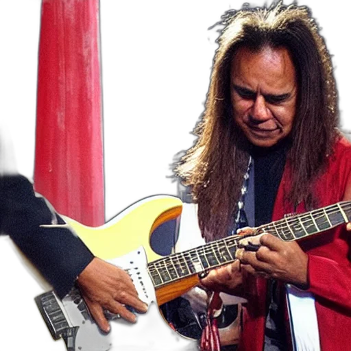 barack, obama, yngwie, guitar transparent PNG cut-out