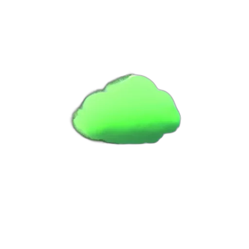umbrella, hat, tree, 3d render, pixel art, photorealistic, vaporwave, green transparent PNG cut-out